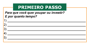 Primeiro Passo